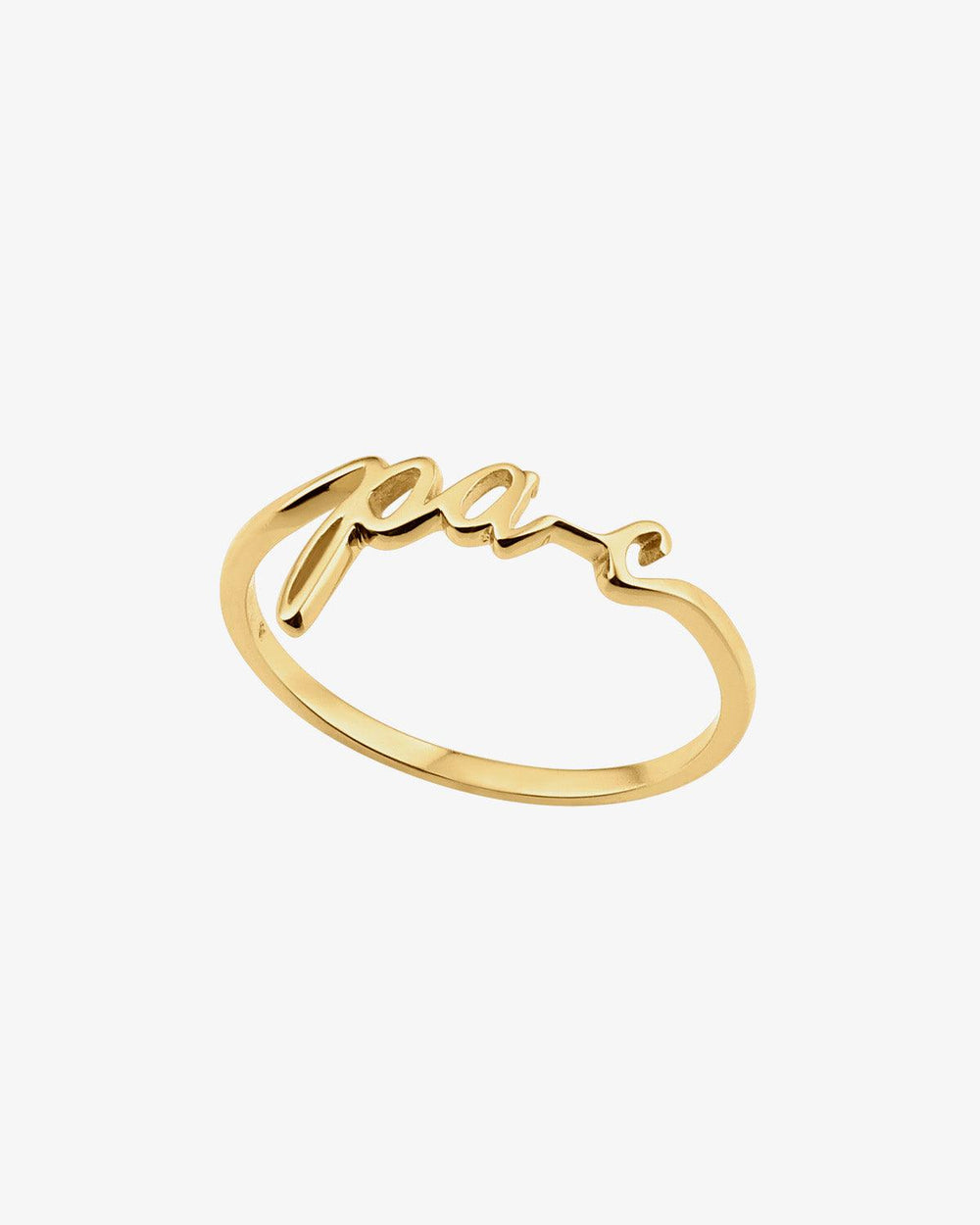 PA-C Script Ring